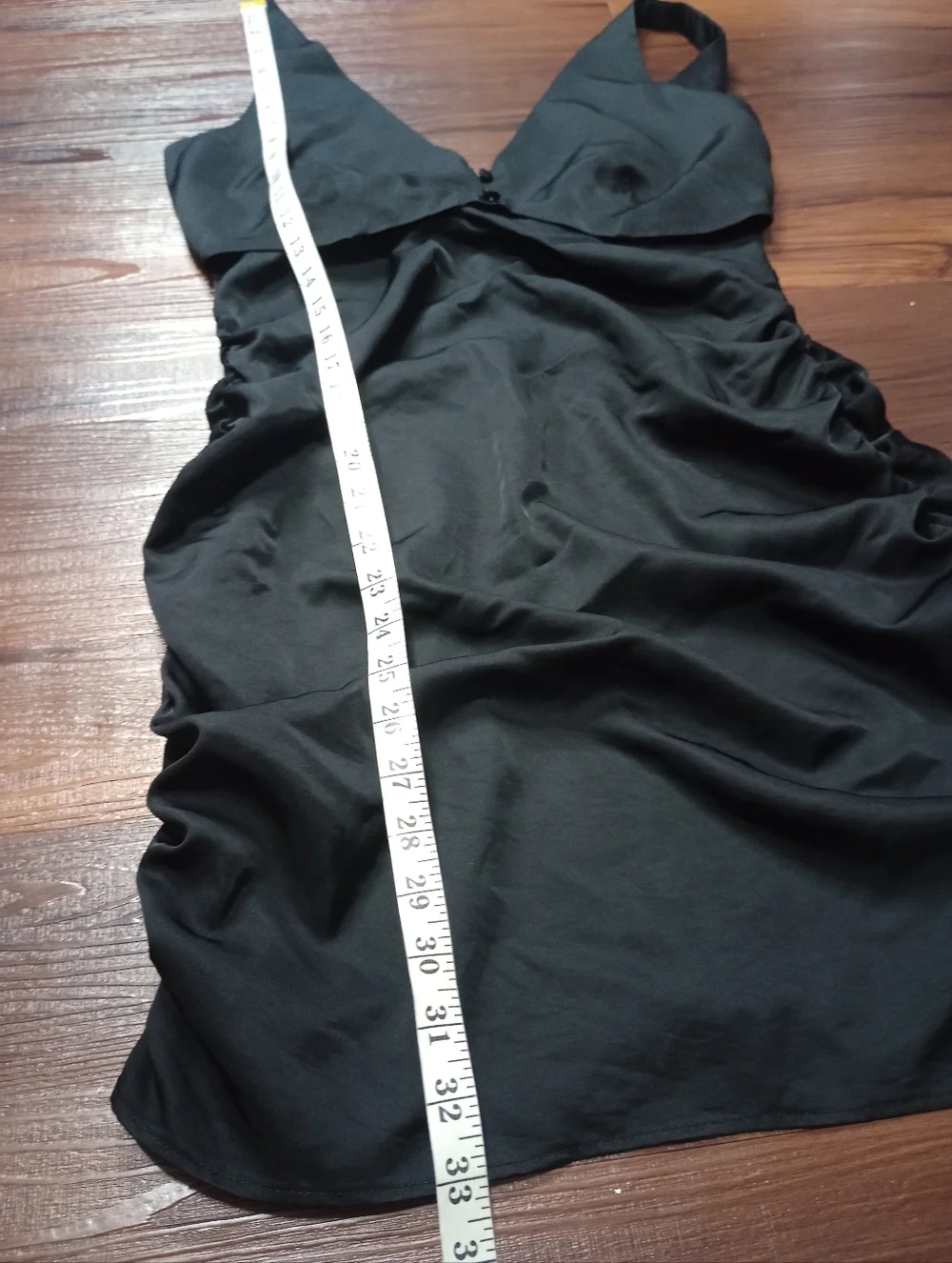 Zara Cutout Satin Mini Dress